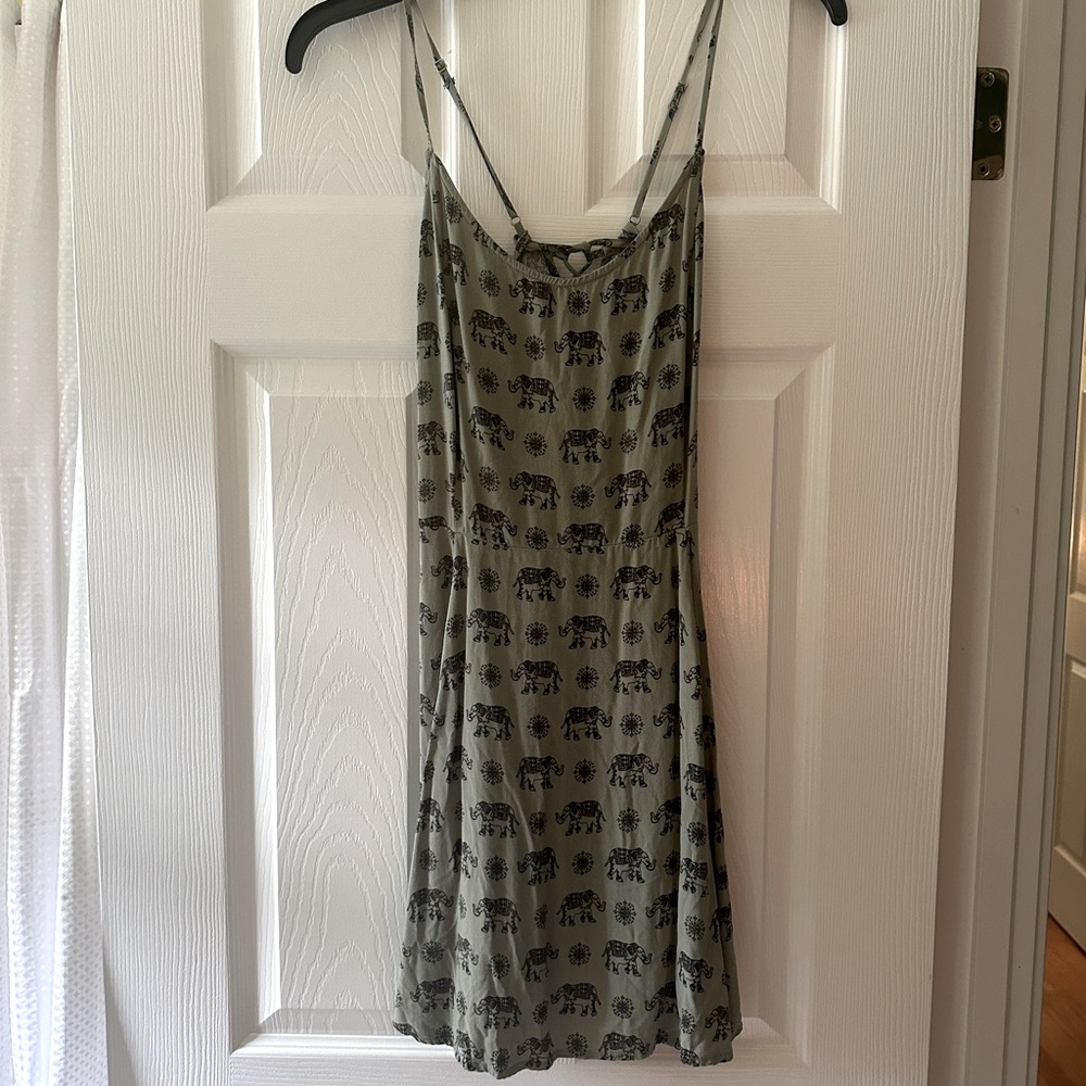 Mini Sundress Sage green Size XL